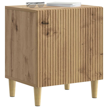 vidaXL Bedside Cabinet Artisan Oak 43 x 34.5 x 50 cm Engineered Wood
