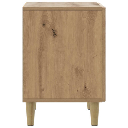 vidaXL Bedside Cabinet Artisan Oak 43 x 34.5 x 50 cm Engineered Wood