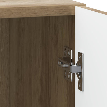 vidaXL Bedside Cabinet 2 pcs Artisan Oak 43 x 34.5 x 50 cm