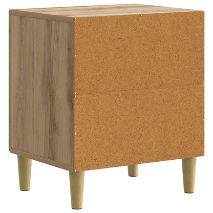 vidaXL Bedside Cabinet 2 pcs Artisan Oak 43 x 34.5 x 50 cm