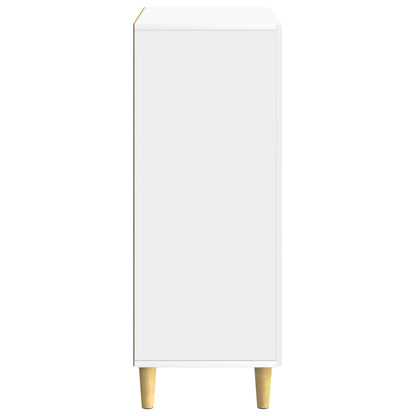 vidaXL Sideboard White 66 x 34.5 x 90 cm Engineered Wood