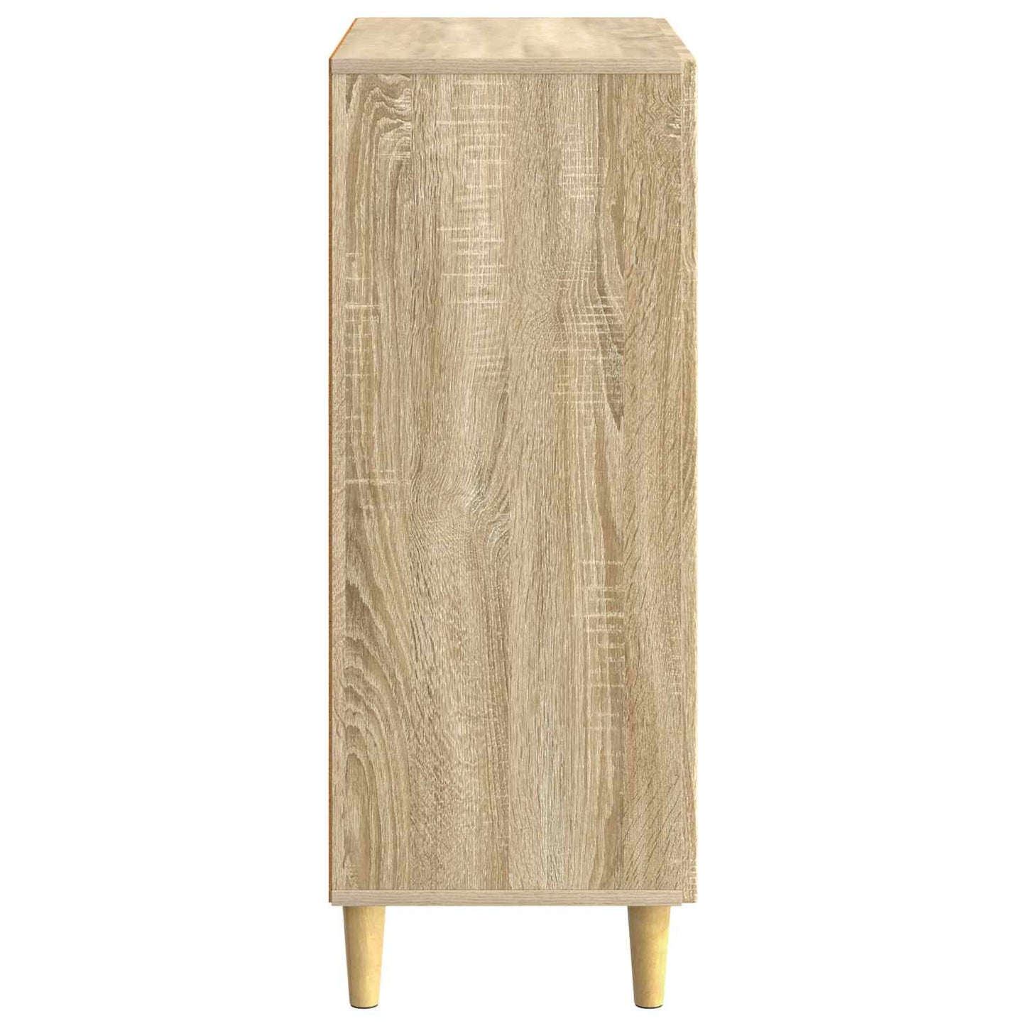 vidaXL Sideboard Sonoma Oak 66 x 34.5 x 90 cm Engineered Wood