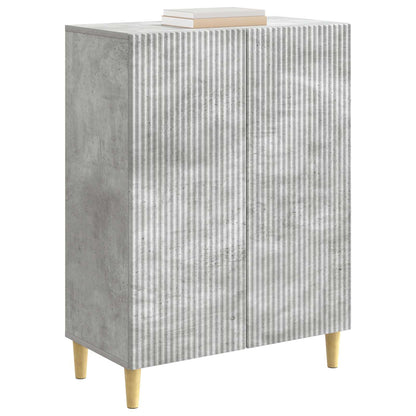 vidaXL Sideboard Concrete Grey 66 x 34.5 x 90 cm Engineered Wood
