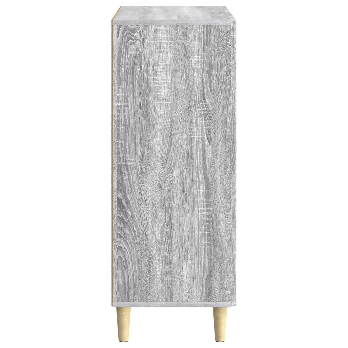 vidaXL Sideboard Grey Sonoma 66 x 34.5 x 90 cm Engineered Wood