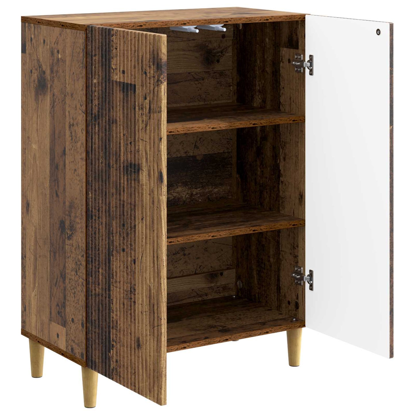 vidaXL Sideboard Old Wood 66 x 34.5 x 90 cm Engineered Wood