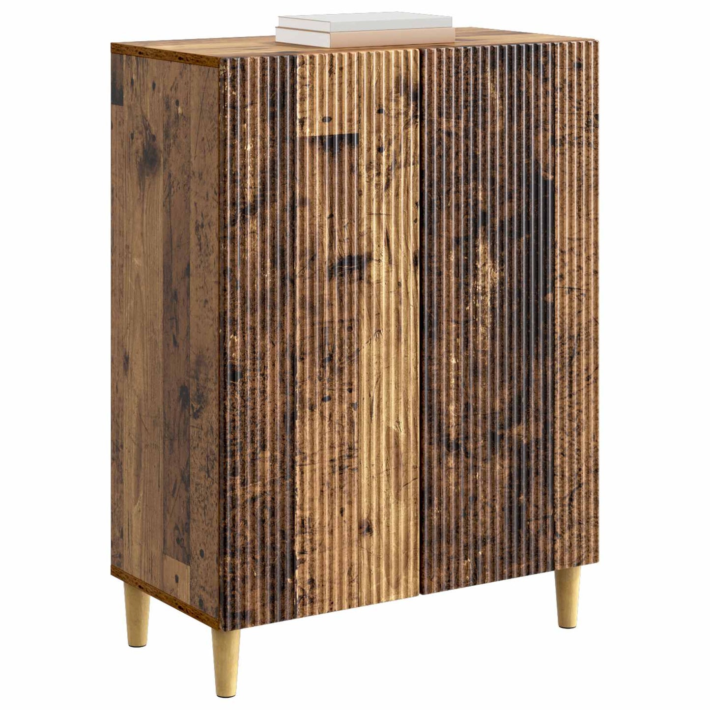 vidaXL Sideboard Old Wood 66 x 34.5 x 90 cm Engineered Wood