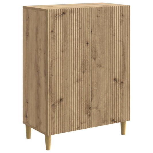 vidaXL Sideboard Artisan Oak 66 x 34.5 x 90 cm Engineered Wood