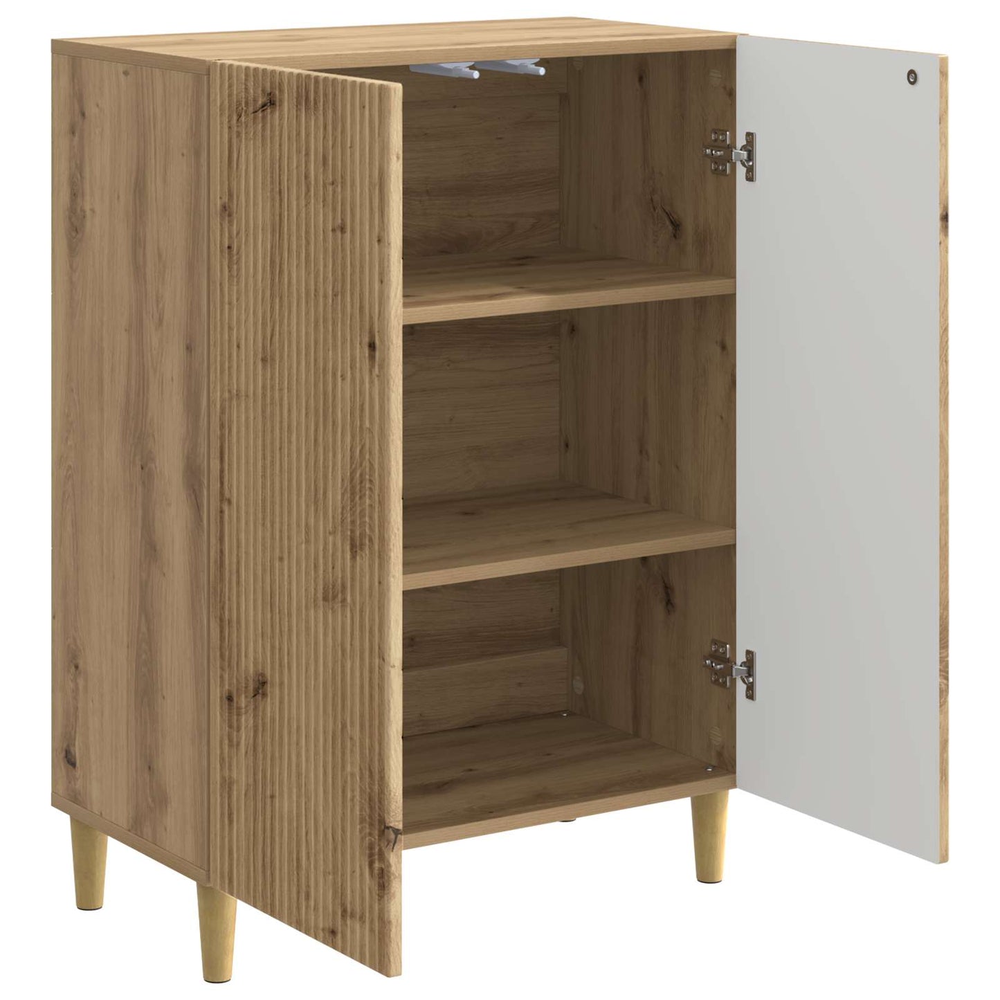 vidaXL Sideboard Artisan Oak 66 x 34.5 x 90 cm Engineered Wood