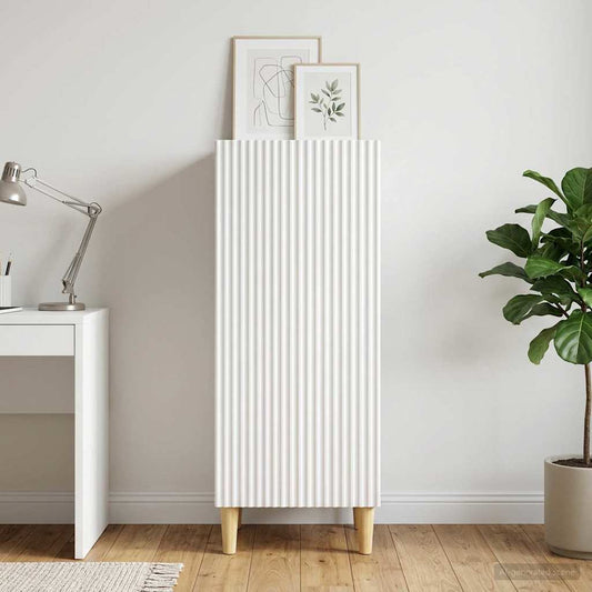 vidaXL Sideboard White 33 x 34.5 x 90 cm Engineered Wood