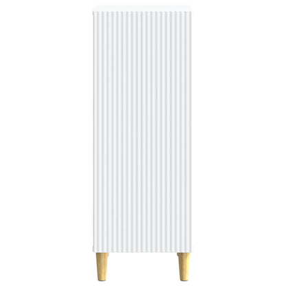 vidaXL Sideboard White 33 x 34.5 x 90 cm Engineered Wood