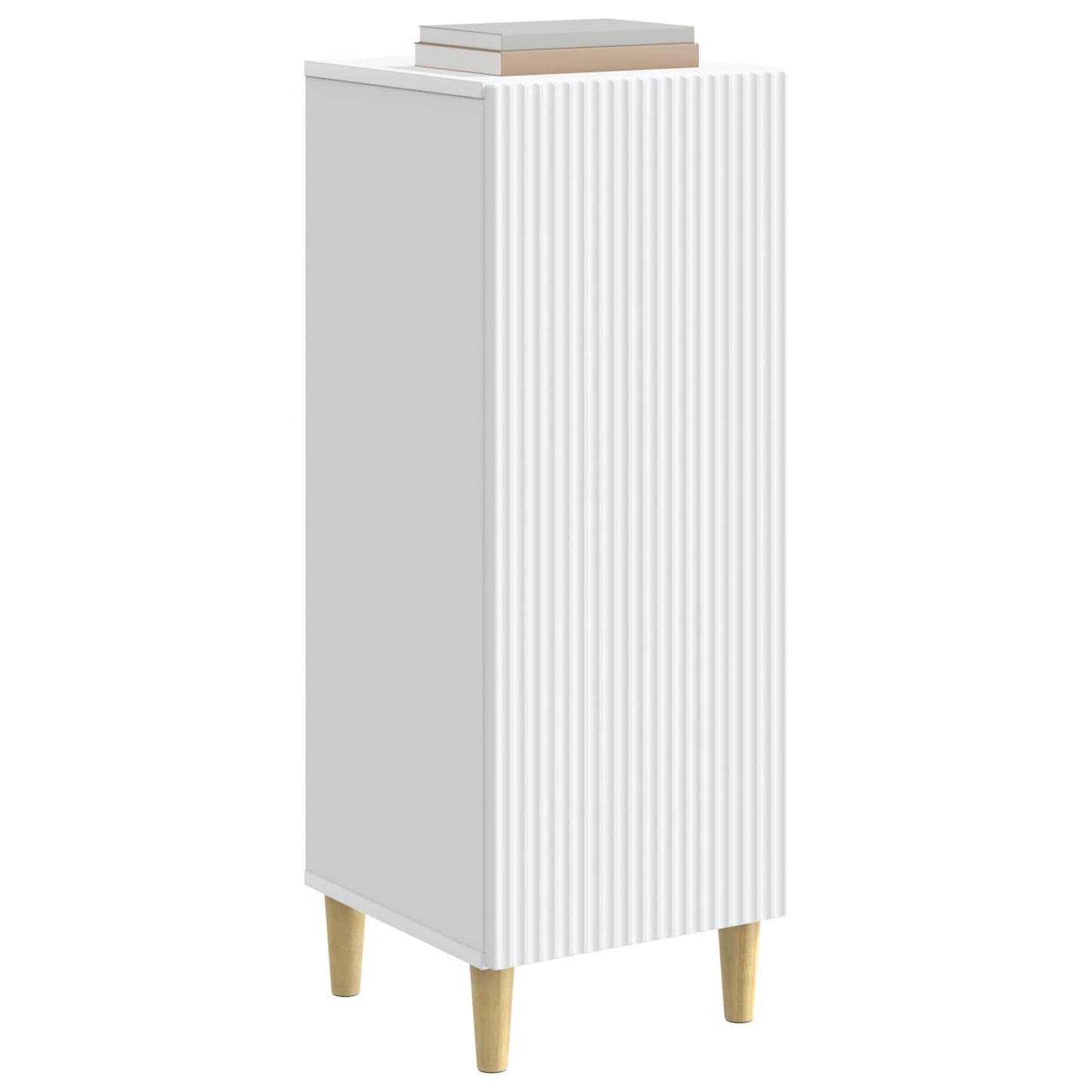vidaXL Sideboard White 33 x 34.5 x 90 cm Engineered Wood