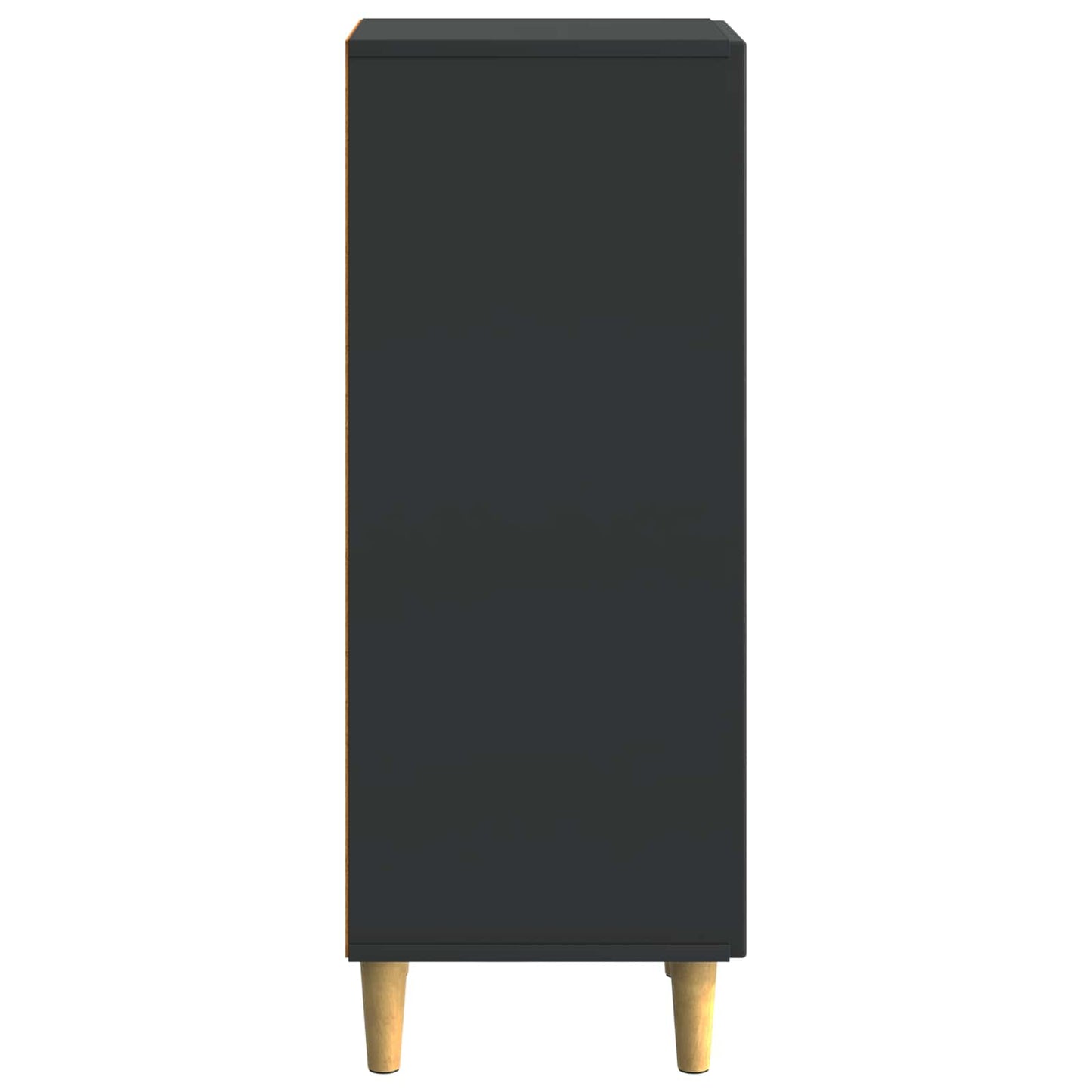 vidaXL Sideboard Black 33 x 34.5 x 90 cm Engineered Wood
