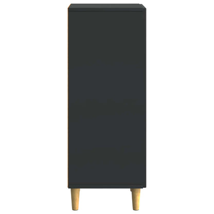 vidaXL Sideboard Black 33 x 34.5 x 90 cm Engineered Wood