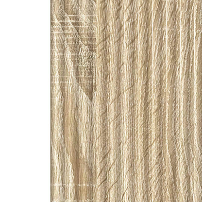 vidaXL Sideboard Sonoma Oak 33 x 34.5 x 90 cm Engineered Wood