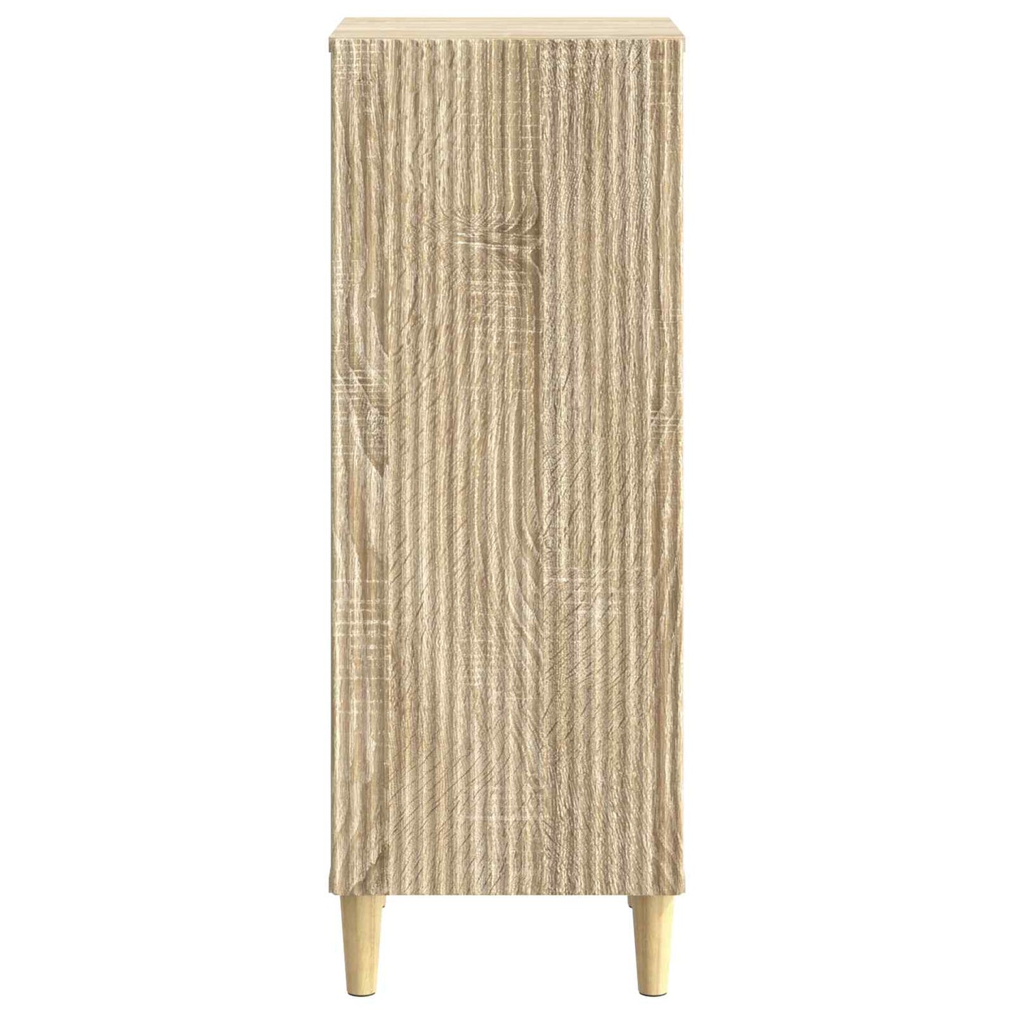 vidaXL Sideboard Sonoma Oak 33 x 34.5 x 90 cm Engineered Wood