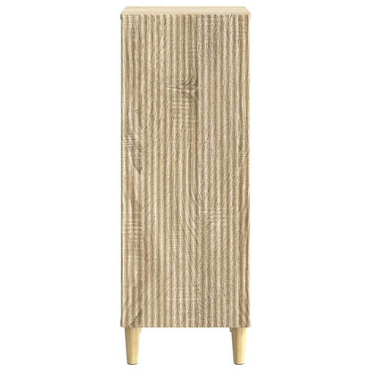 vidaXL Sideboard Sonoma Oak 33 x 34.5 x 90 cm Engineered Wood