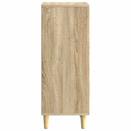 vidaXL Sideboard Sonoma Oak 33 x 34.5 x 90 cm Engineered Wood