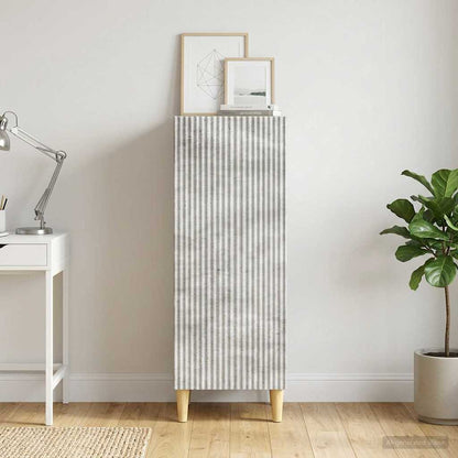 vidaXL Sideboard Concrete Grey 33 x 34.5 x 90 cm Engineered Wood