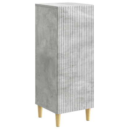 vidaXL Sideboard Concrete Grey 33 x 34.5 x 90 cm Engineered Wood