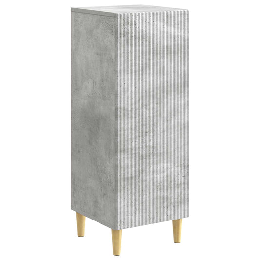 vidaXL Sideboard Concrete Grey 33 x 34.5 x 90 cm Engineered Wood