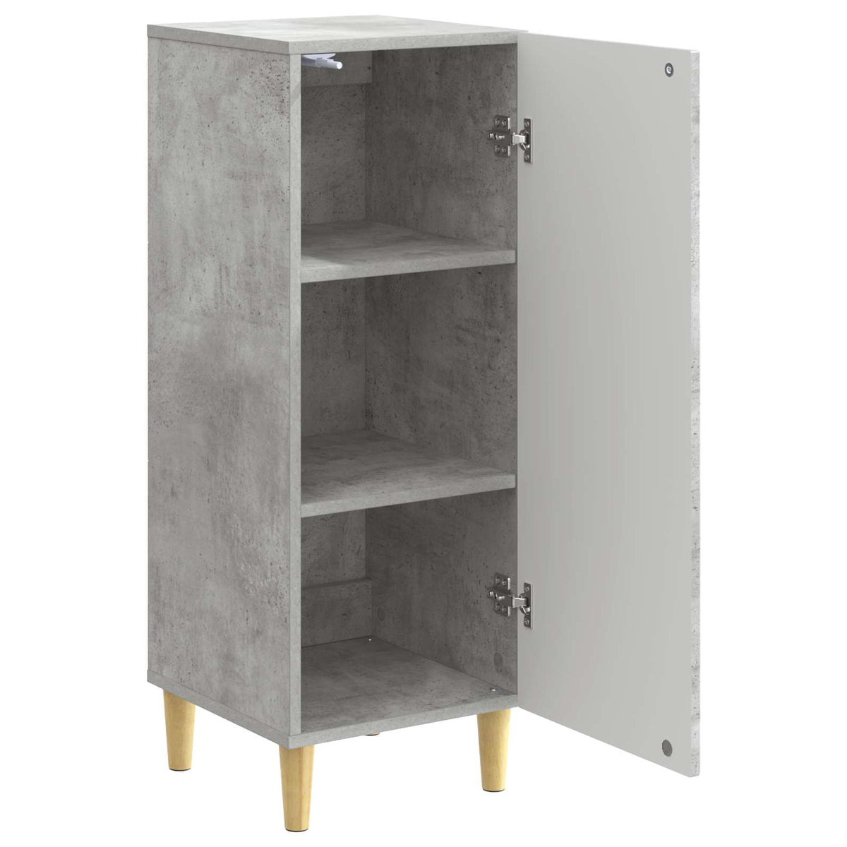 vidaXL Sideboard Concrete Grey 33 x 34.5 x 90 cm Engineered Wood
