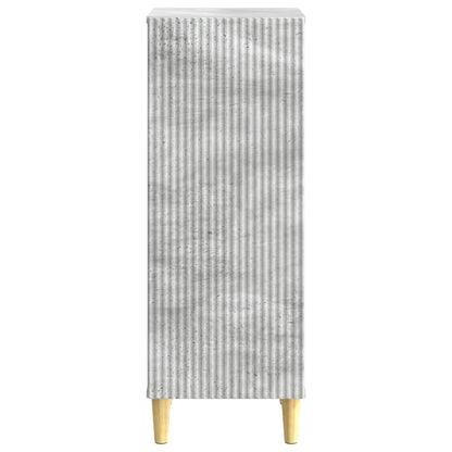 vidaXL Sideboard Concrete Grey 33 x 34.5 x 90 cm Engineered Wood