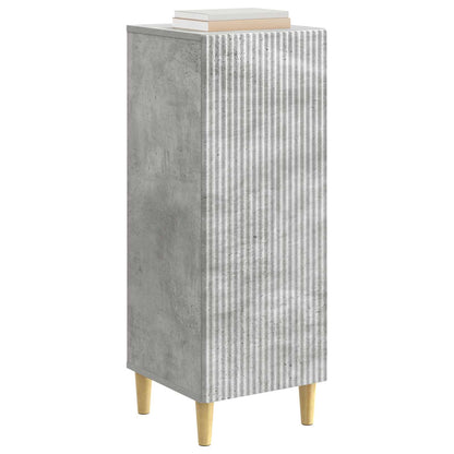 vidaXL Sideboard Concrete Grey 33 x 34.5 x 90 cm Engineered Wood