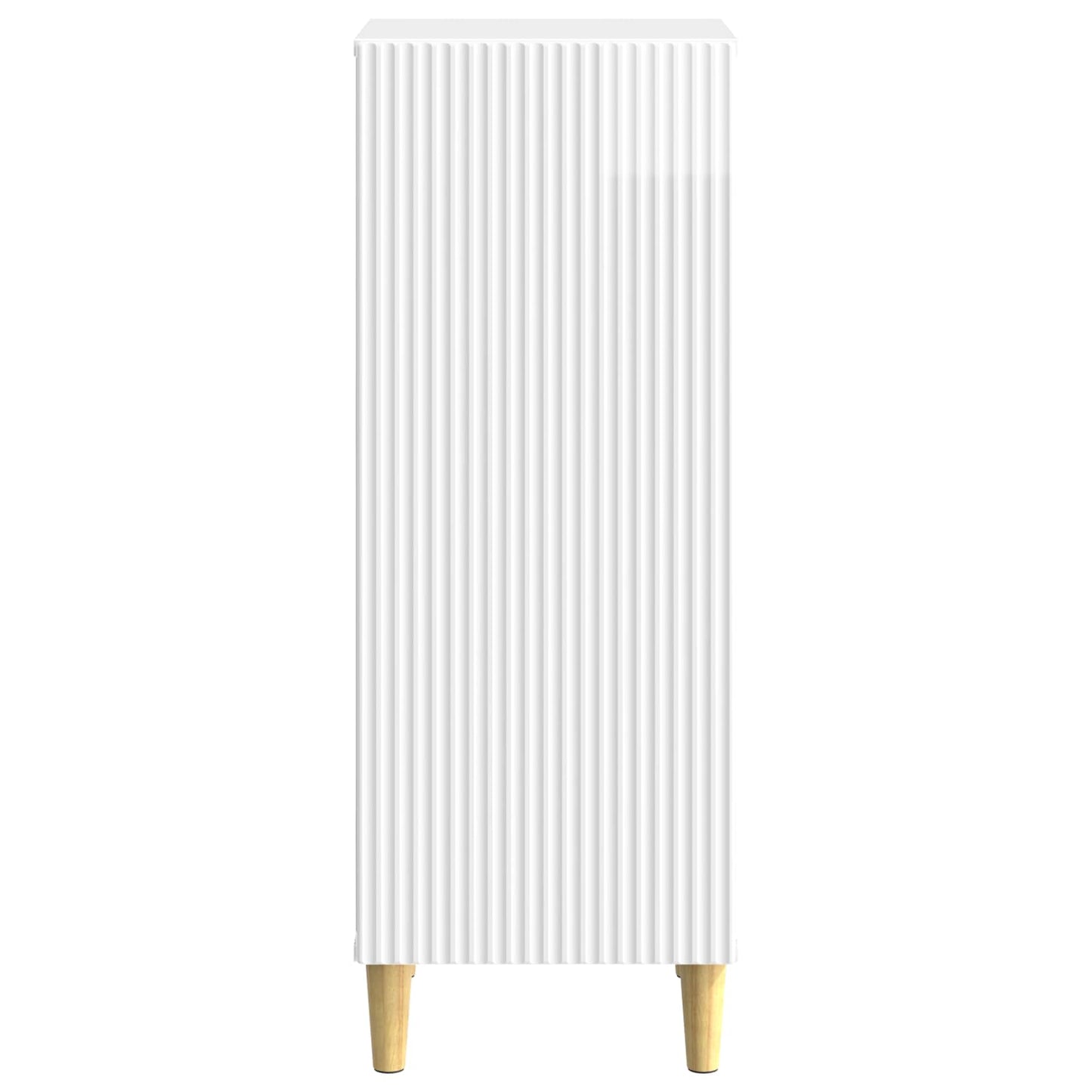 vidaXL Sideboard High Gloss White 33 x 34.5 x 90 cm Engineered Wood