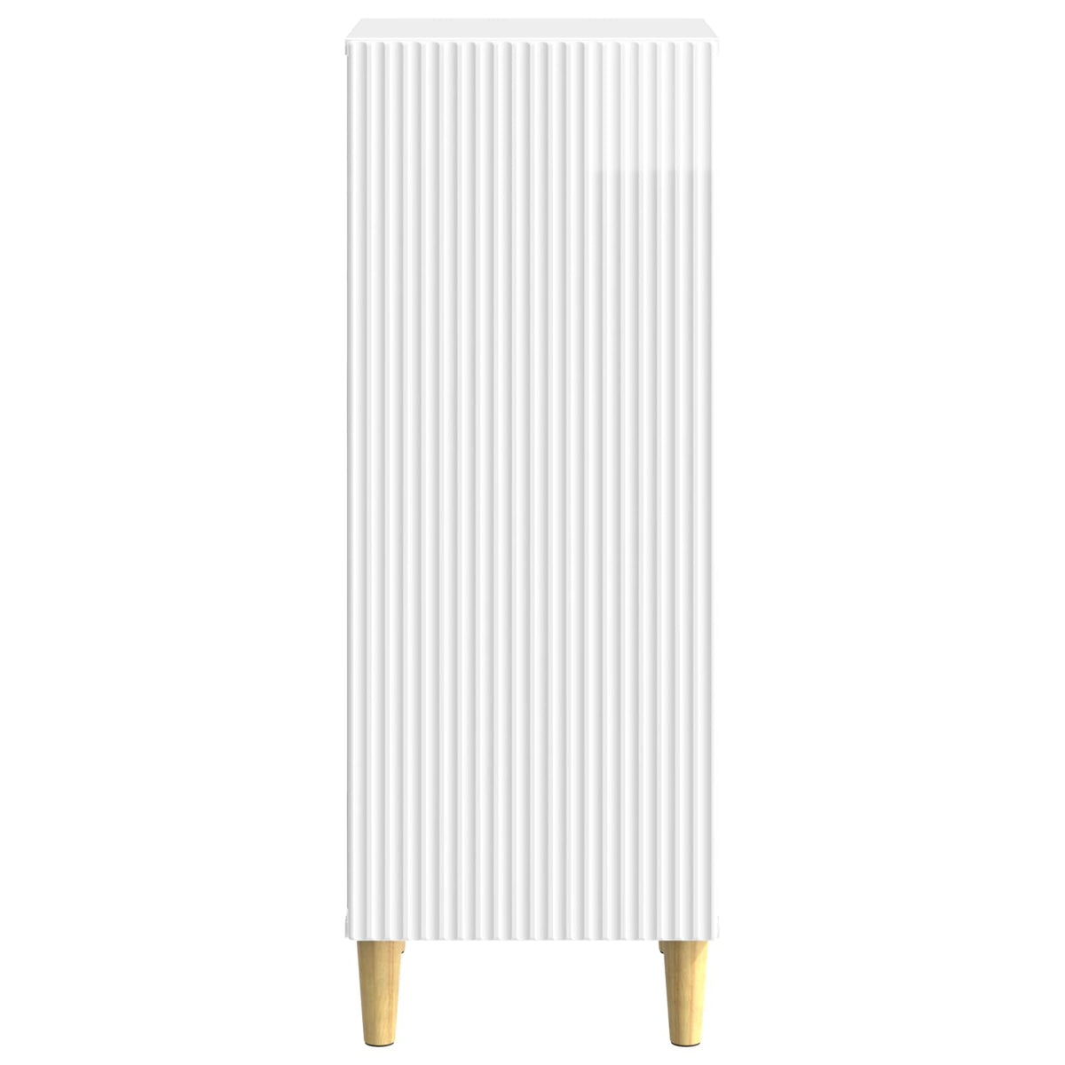 vidaXL Sideboard High Gloss White 33 x 34.5 x 90 cm Engineered Wood