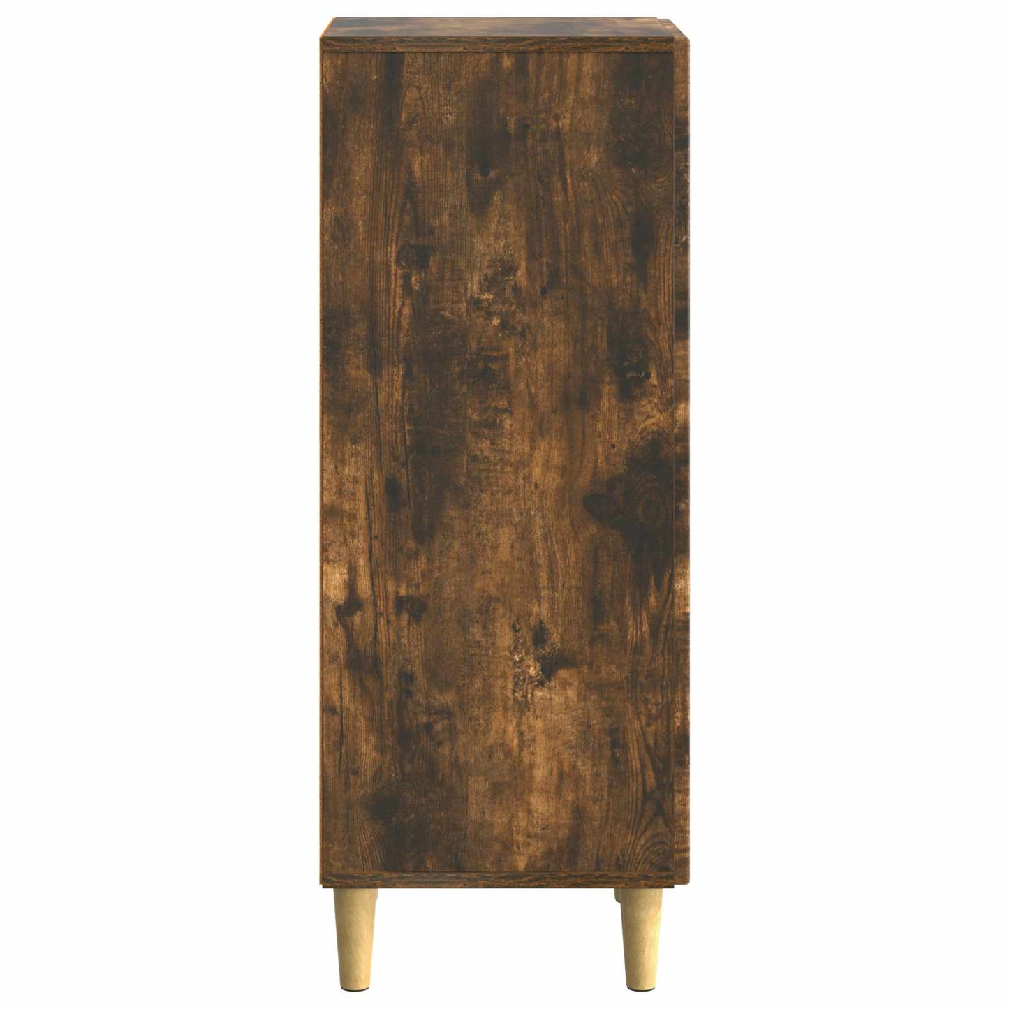 vidaXL Sideboard Smoked Oak 33 x 34.5 x 90 cm Engineered Wood