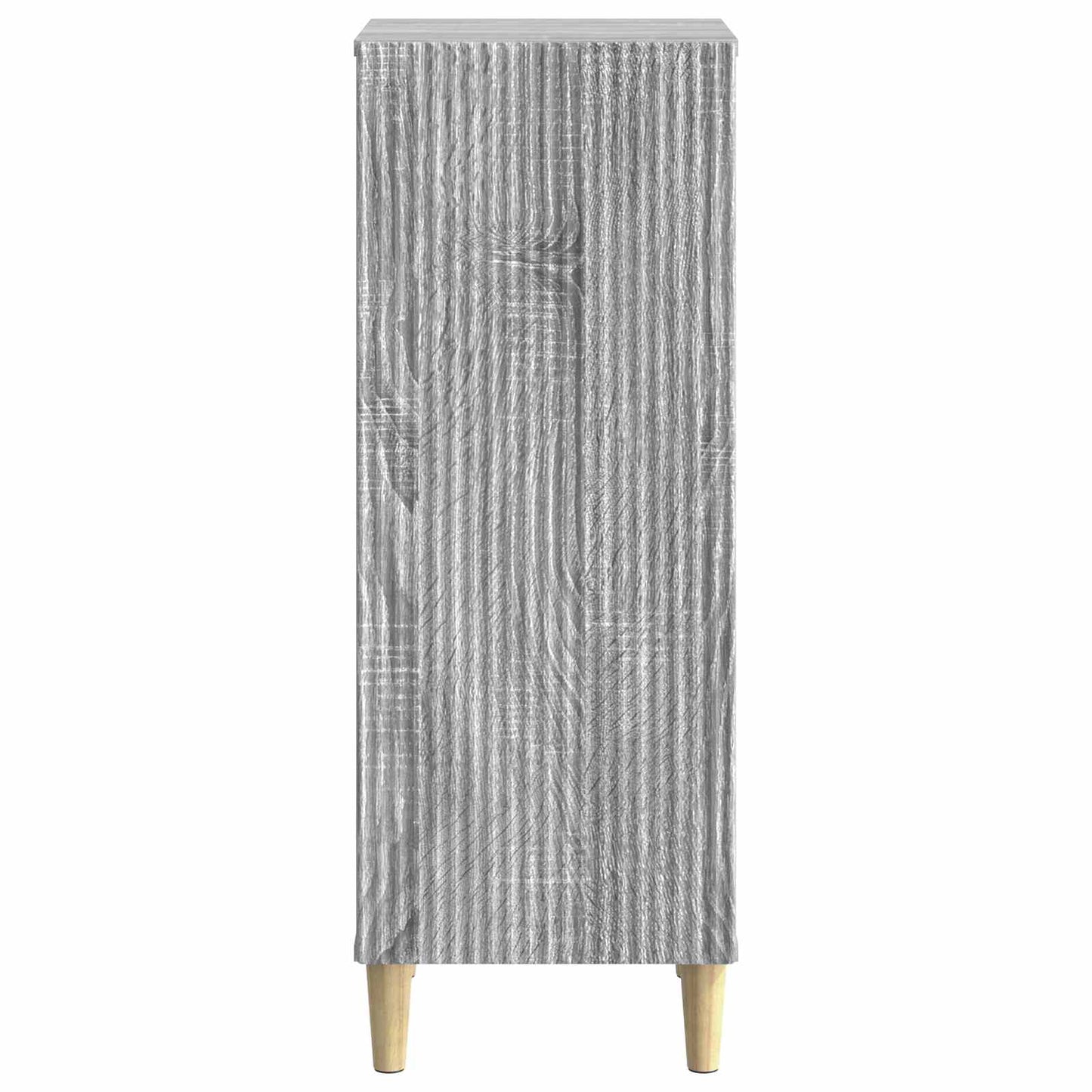 vidaXL Sideboard Grey Sonoma 33 x 34.5 x 90 cm Engineered Wood