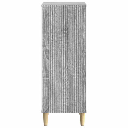 vidaXL Sideboard Grey Sonoma 33 x 34.5 x 90 cm Engineered Wood