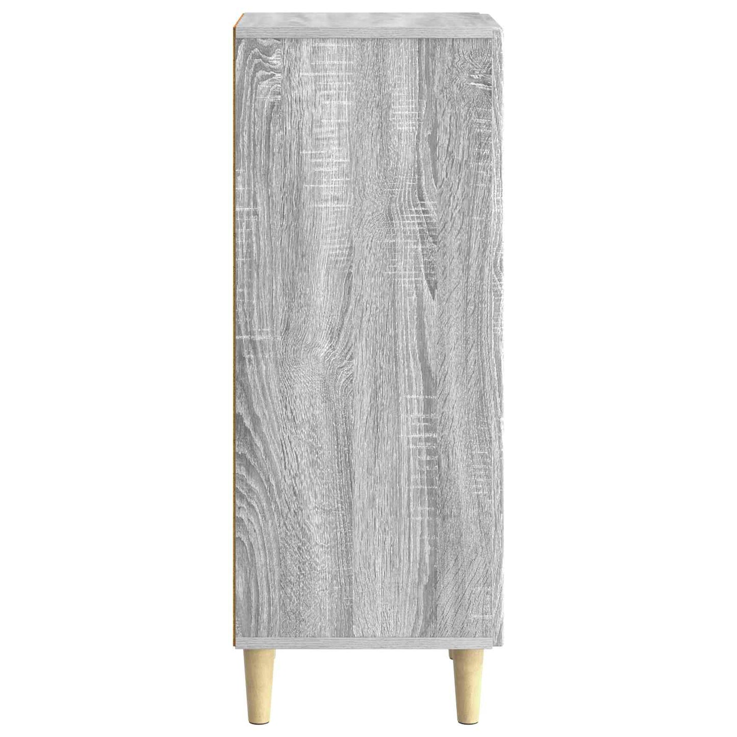vidaXL Sideboard Grey Sonoma 33 x 34.5 x 90 cm Engineered Wood