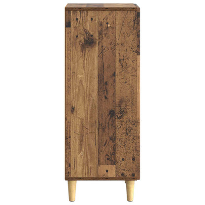vidaXL Sideboard Old Wood 33 x 34.5 x 90 cm Engineered Wood