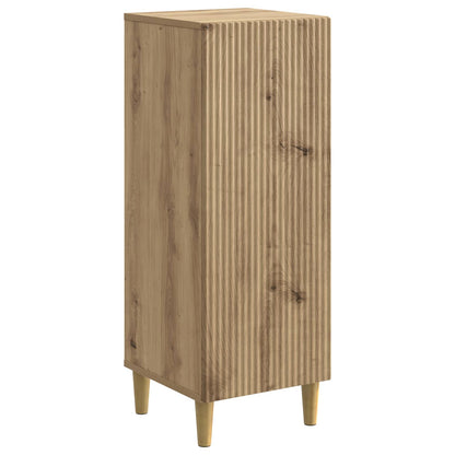 vidaXL Sideboard Artisan Oak 33 x 34.5 x 90 cm Engineered Wood