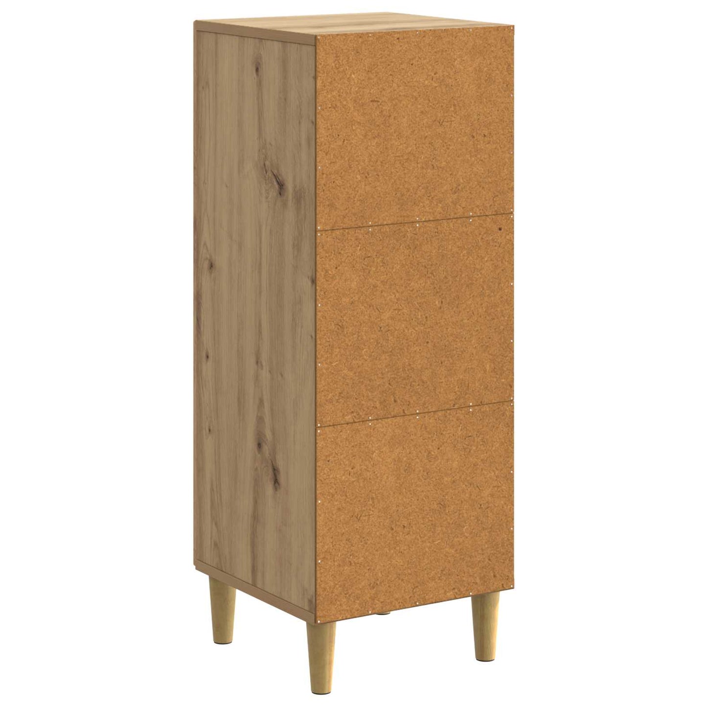 vidaXL Sideboard Artisan Oak 33 x 34.5 x 90 cm Engineered Wood