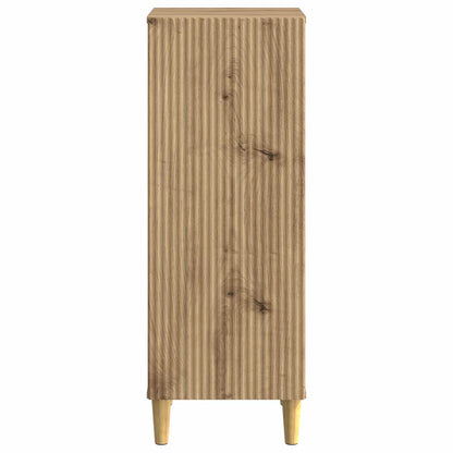 vidaXL Sideboard Artisan Oak 33 x 34.5 x 90 cm Engineered Wood
