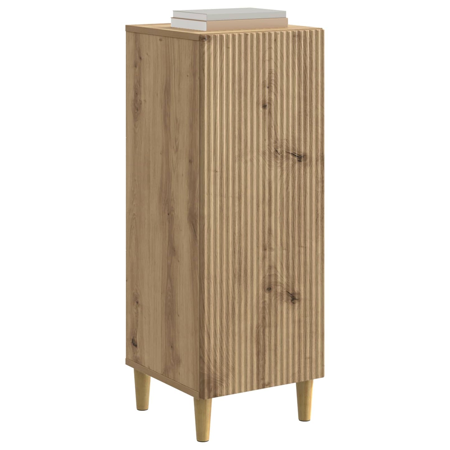 vidaXL Sideboard Artisan Oak 33 x 34.5 x 90 cm Engineered Wood