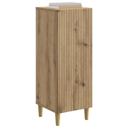 vidaXL Sideboard Artisan Oak 33 x 34.5 x 90 cm Engineered Wood