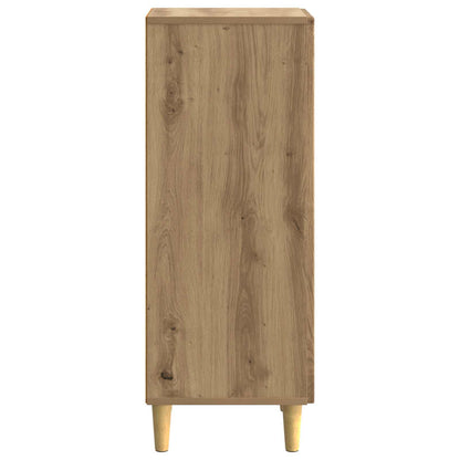 vidaXL Sideboard Artisan Oak 33 x 34.5 x 90 cm Engineered Wood