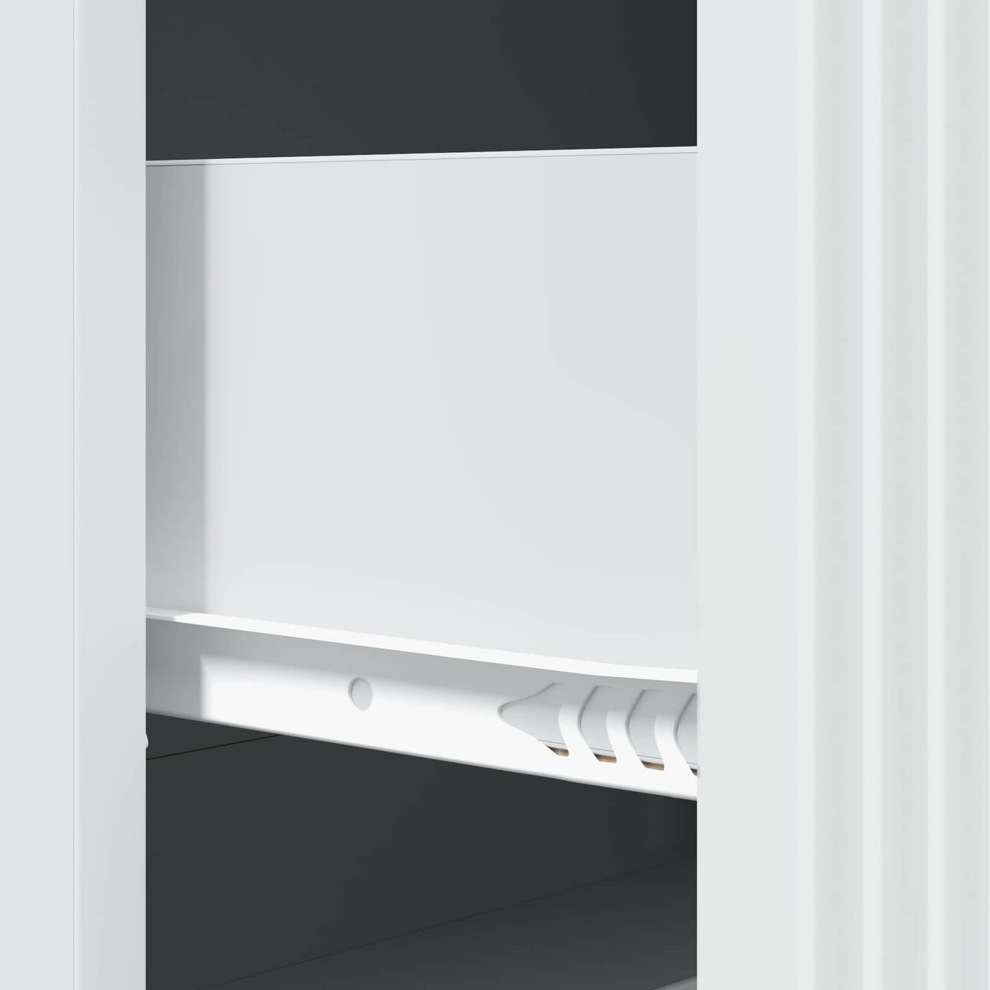 vidaXL Drawer Cabinet White 66 x 34.5 x 90 cm Engineered Wood