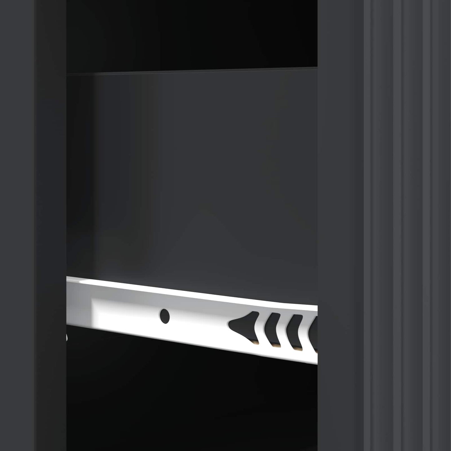 vidaXL Drawer Cabinet Black 66 x 34.5 x 90 cm Engineered Wood