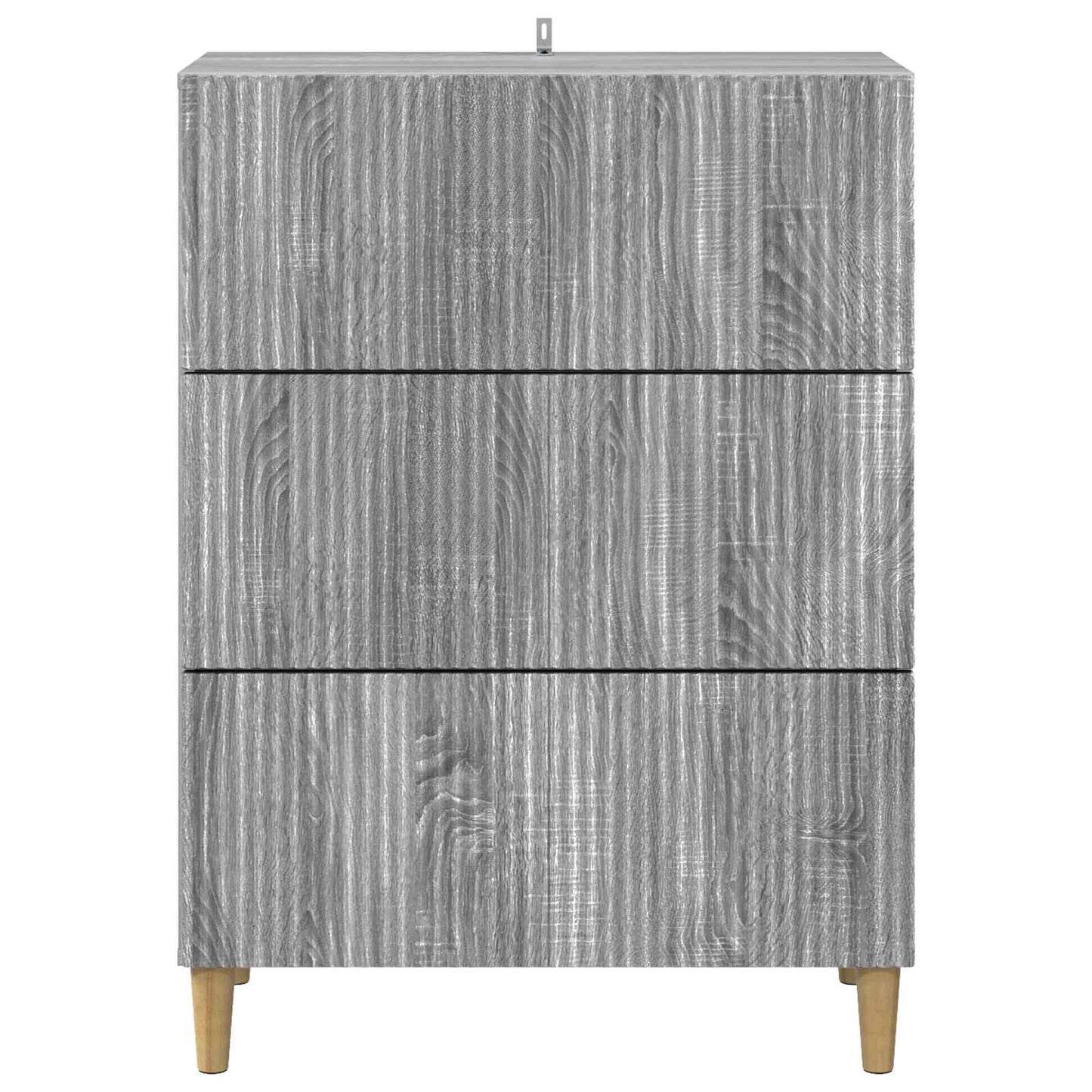 vidaXL Drawer Cabinet 66 x 34.5 x 90 cm Engineered Wood Grey Sonoma