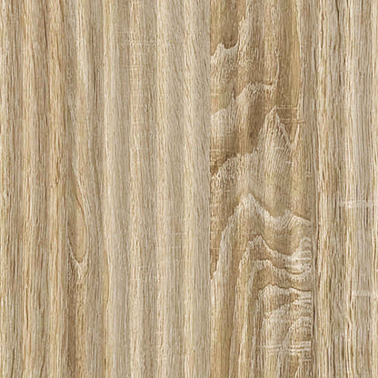 vidaXL Drawer Cabinet Sonoma Oak 33 x 34.5 x 90 cm Engineered Wood