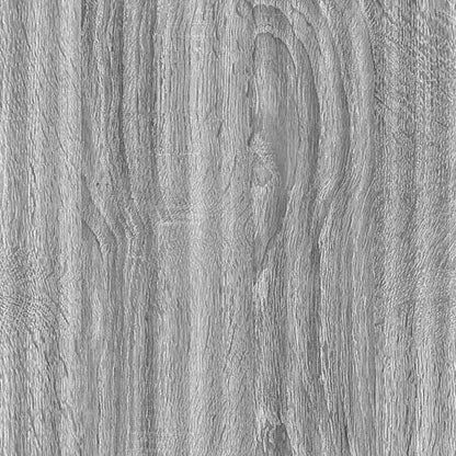 vidaXL Drawer Cabinet Grey Sonoma 33 x 34.5 x 90 cm Engineered Wood