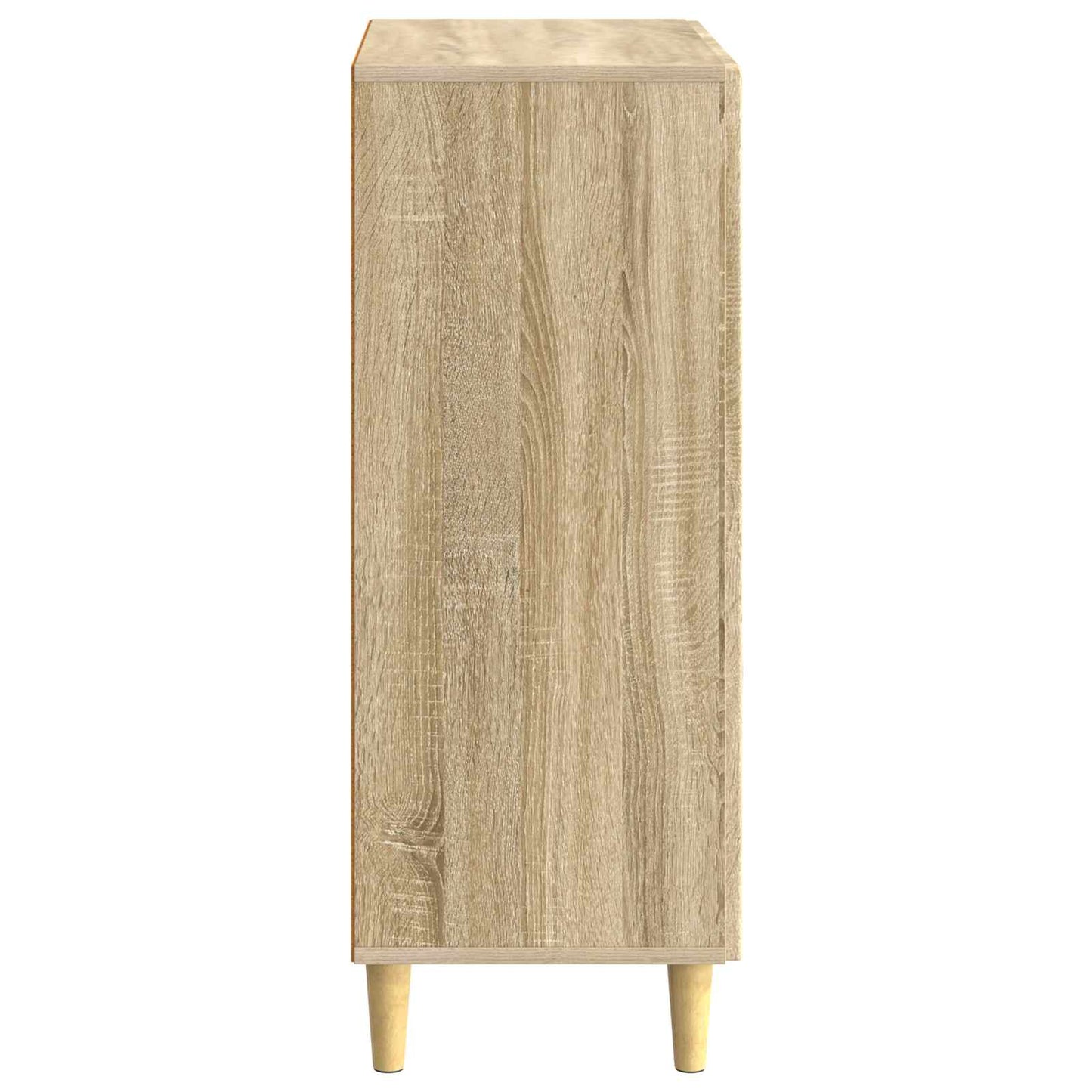 vidaXL Sideboard Sonoma Oak 66 x 34.5 x 90 cm Engineered Wood
