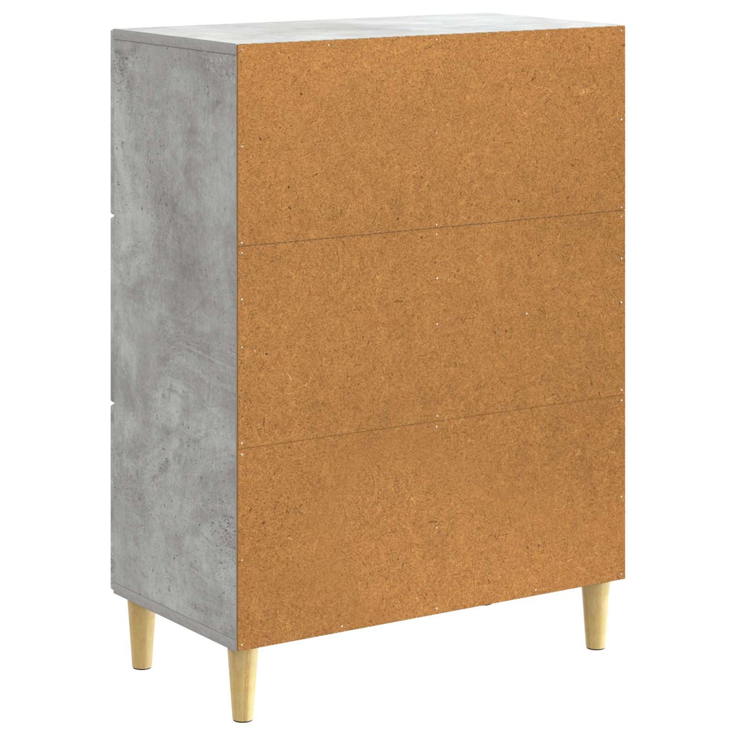 vidaXL Sideboard Concrete Grey 66 x 34.5 x 90 cm Engineered Wood