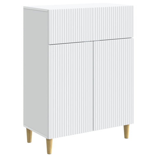 vidaXL Sideboard White 66 x 34.5 x 90 cm Engineered Wood