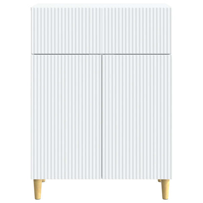 vidaXL Sideboard with Drawer White 66 x 34.5 x 90 cm Engineered Wood