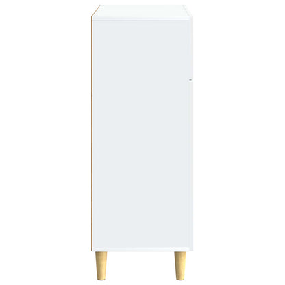 vidaXL Sideboard with Drawer White 66 x 34.5 x 90 cm Engineered Wood